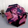 1pc KPop Demon Hunters6 Umbrella, Sun Protection, And UV Shielding. It Has Eight Sturdy Ribs for Outdoor Use And Perfect Gift