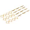 DIY Necklace Bracelet Jewelry Making Stainless Steel Toggle Clasps Bar Set Toggle Connectors Gold