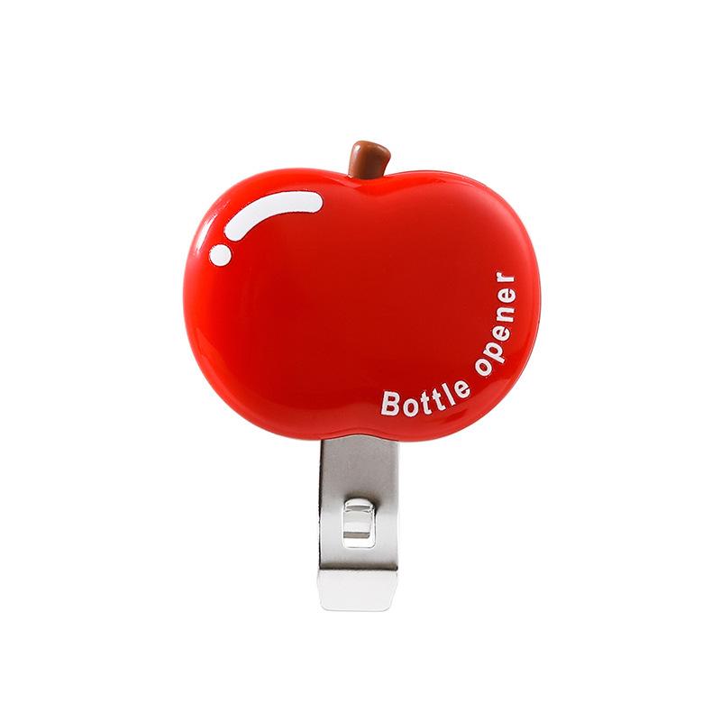 Multi-functional Medicine Bottle and Aluminum Cap Opener красный
