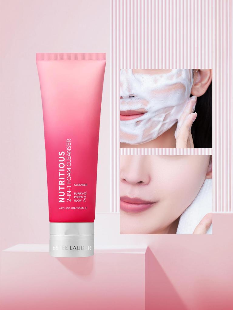 Estée Lauder Nutritious 2-In-1 Foam Cleanser - 4.2 FL.OZ./125ML