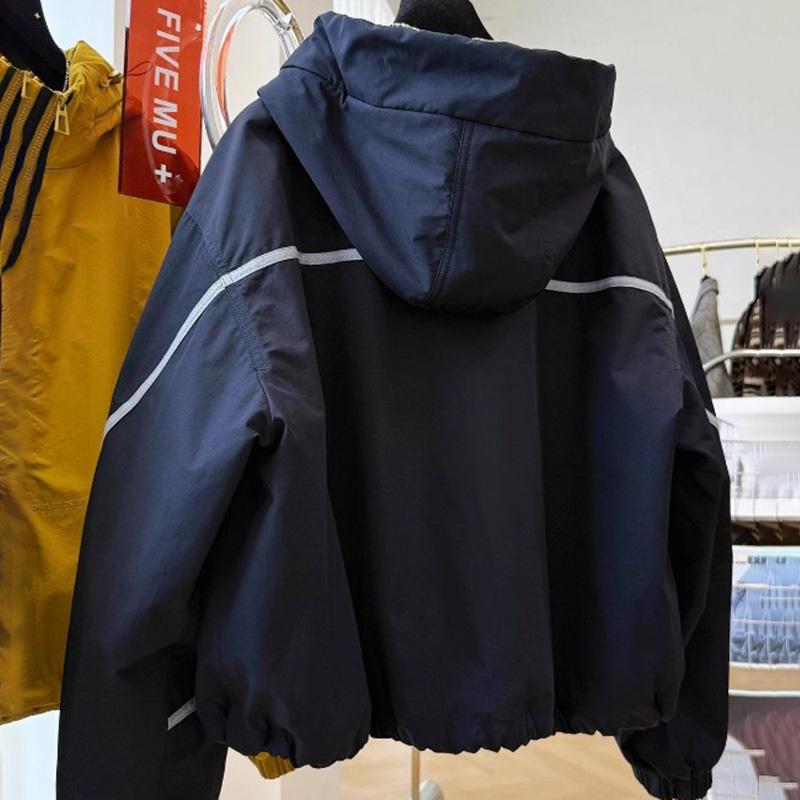 Damenjacken Winter Baumwolljacke Mit Kapuze Verdickt Samt Windjacke Locker Lässige Jacke Oberteil