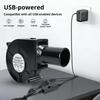 Universal Brushless Air Blower 97Mm Variable Speed Centrifugal Fan 3200RPM For Charcoal And Ignitions M4YD