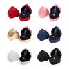 Luxury Bracelet Box Square Wedding Pendant Ring Case Jewelry Gift Box with LED Light for Proposal Engagement Wedding