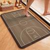 Basketball Court Patterned Rug Soundproof Noisereducing Carpet For Study Reading Area Home Party Decor Halloween Gift