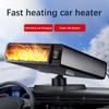 Portable Car Heater Windshield Car Heater Fast Heating Defrost Defogger Windscreen Fan Low Noise 12V/24V