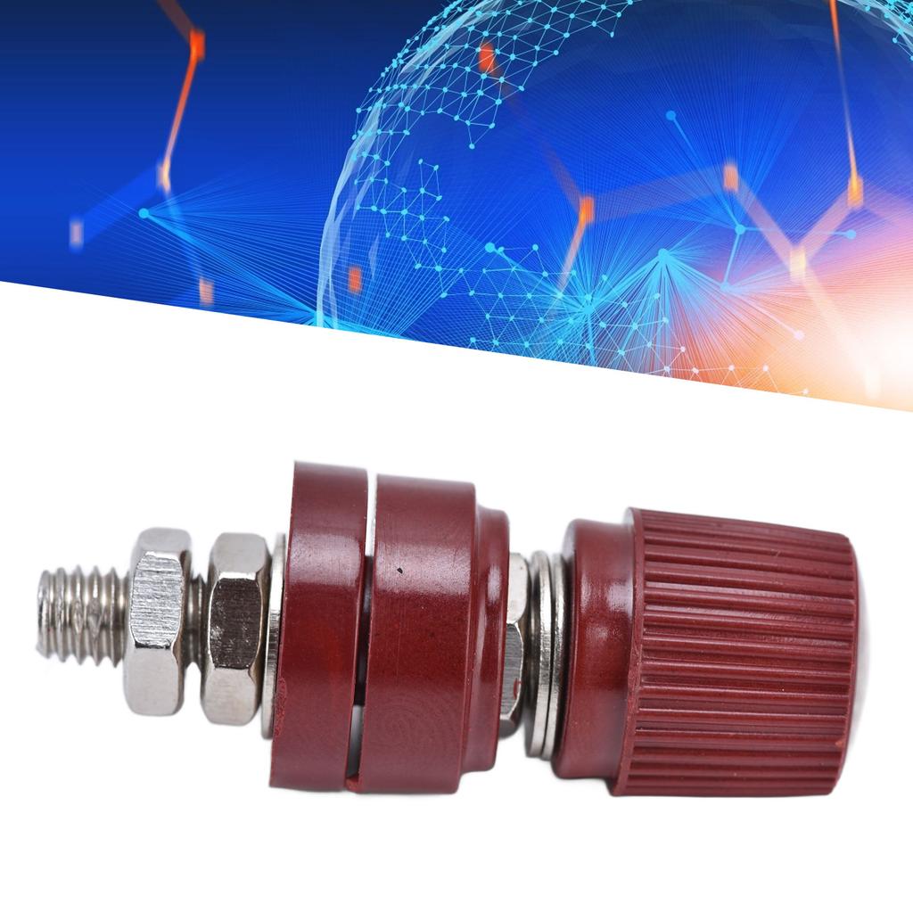 10Pcs Voltage Regulator Terminal Block Inverter Binding Post M6 32mm Screw 333 44mm L 0V380V