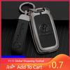 För VW Smart Fjärrbilnyckel Fodral 3 Knappar För Volkswagen VW Polo Tiguan Passat B5 B6 B7 Golf Ny Nyckelring Skyddande Ac