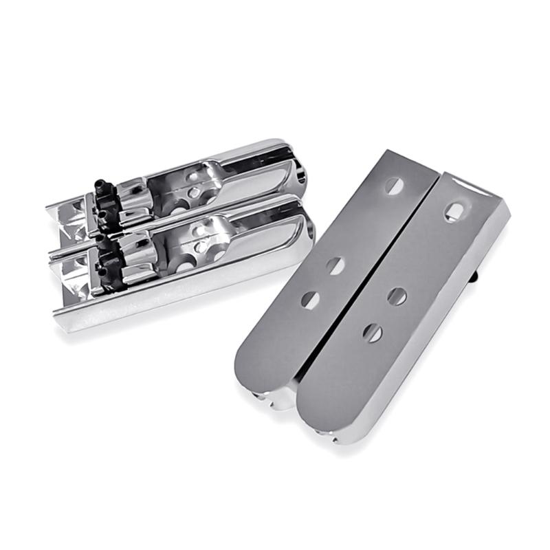 4 Stück Einzelne Bass-Steg-Saitenhalter 4-Saiten Bassgitarre Steg Ersatzteil