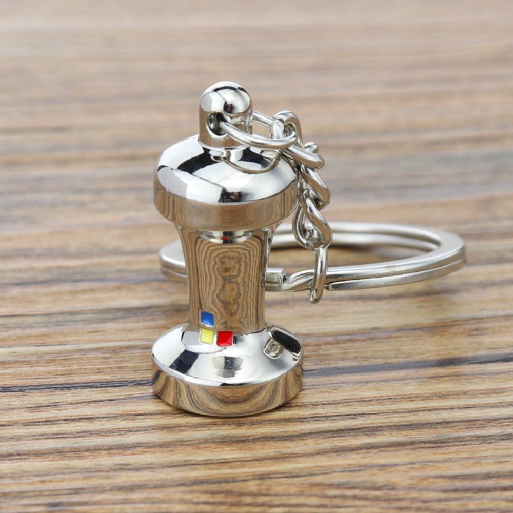 Mini Coffee Handle Keyring Pitcher Creative Barista Coffee Keychain  Birthday Gift
