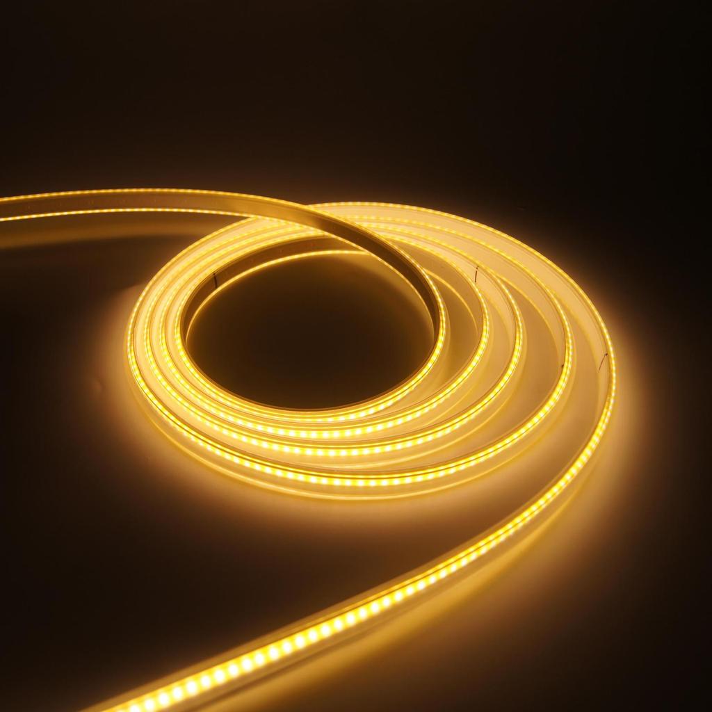 220V COB LED Self-Adhesive Waterproof Light Strip for Indoor/Outdoor Use