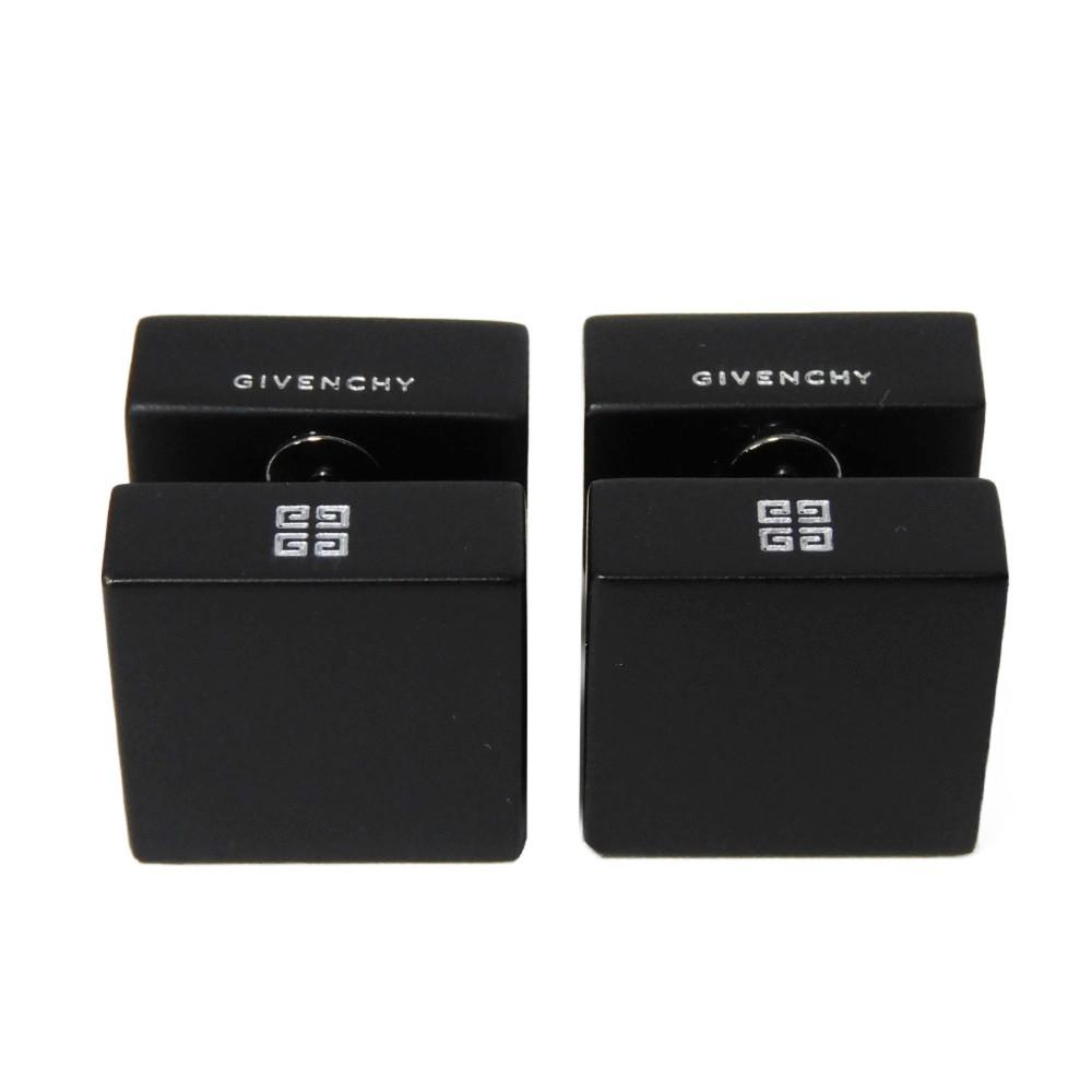 

Used 10059 4G logo cube 7983 studs foil stamping black women s from Japan AUTHENTIC