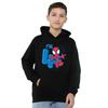 Spider-Man Childrens/Kids Cute Spidey 4th Birthday Hoodie