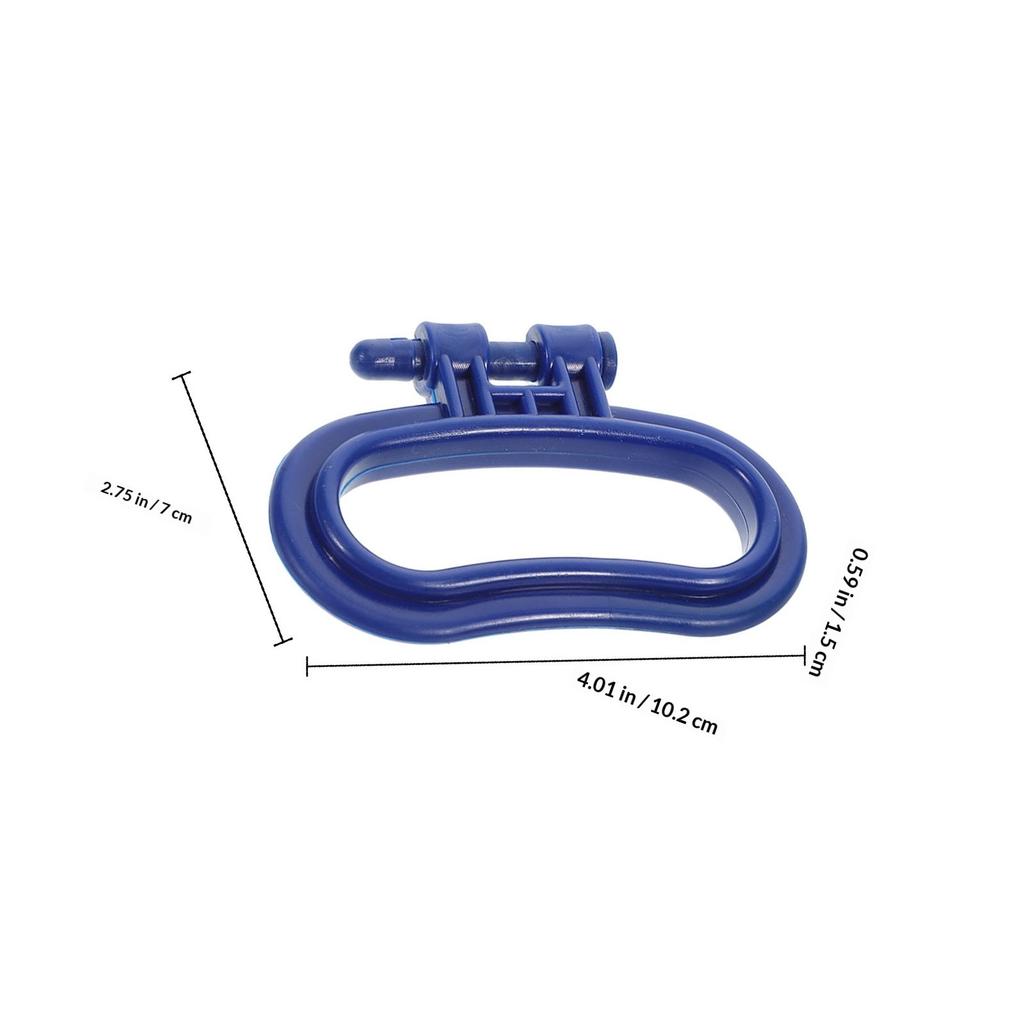 10Pcs Plastic Bucket Handles Replaceable Ergonomic Comfortable Grip for Household Water Jug Carrier Convenient Handle Grip