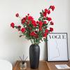 Multi-Headed Refracted Bubble Rose Artificial Flowers for Wedding and Home Decor