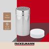 Saupoudreuse - fackelmann - 42909 - acier inoxydable - 7 x 13 cm - couvercle en plastique