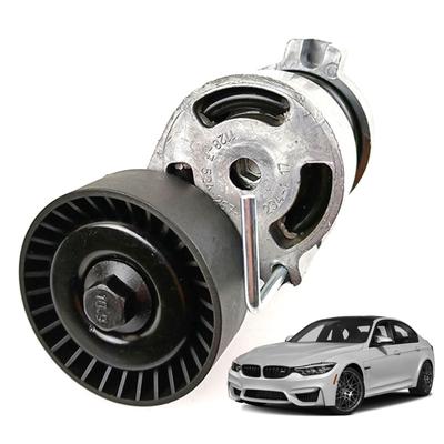 7524267 11287516897 1440377 11281440377 Engine Belt Tensioner Guide PulleyFor E46 E90 E91 E81 E87 120i Hatchback L4 2.0L