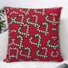 Pillow Cover Plaid & Holiday Christmas Custom DIY Cushion Cover Cute Funny Pillow Case For Sofa Bedroom Home Decor Pillowcases