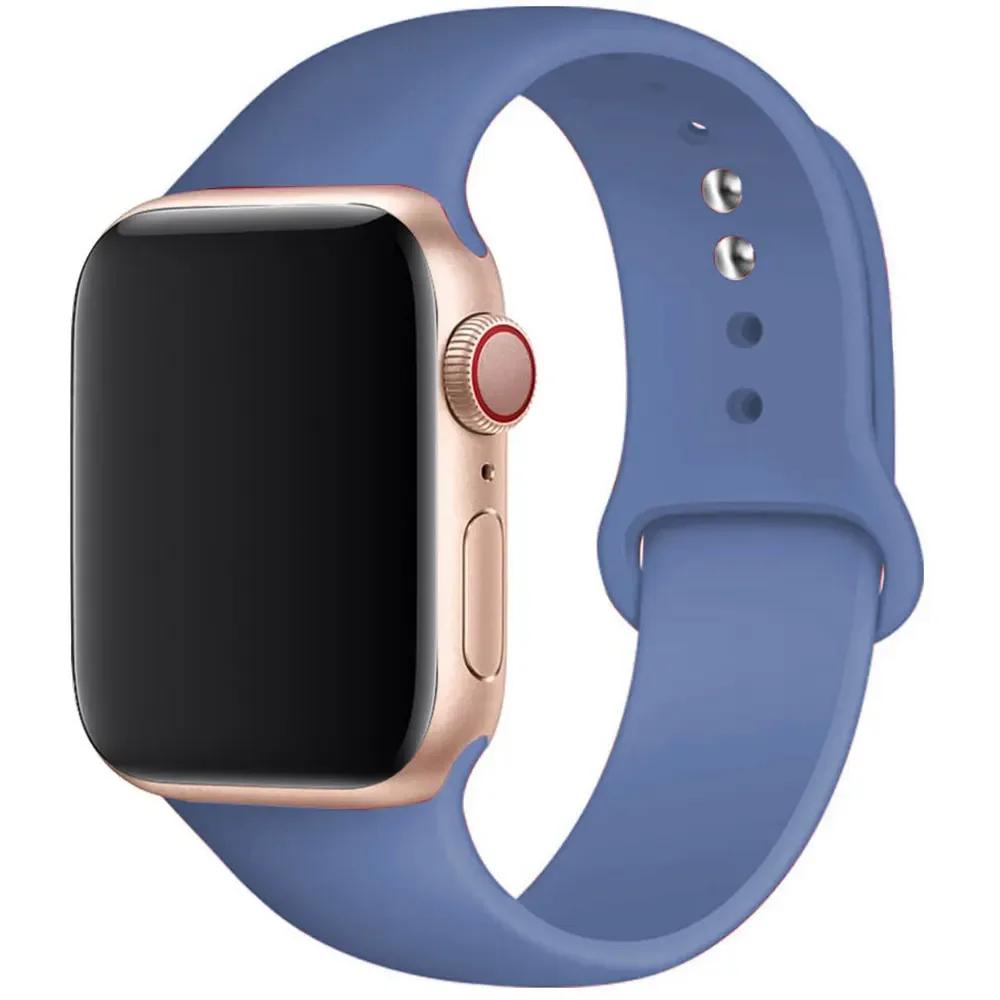Sport Siliconen Voor Horloge Ultra Band 49mm 40mm 44mm 42/38mm Zacht Rubberen Armband iWatch serie 9 8 7 6 SE 5 41mm 45mm Band 49mm-42-44-45mm S-M black