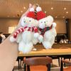Kids Gift Ornament Mobile Phone Hanging Car Key Ring Christmas Decorations Plush Keychain Key Chain