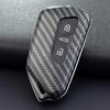 Carbon Fiber Car Key Fob Cover Case Shell For VW Golf GTI MK8 ID.4 -