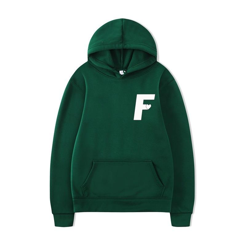 Autumn Winter Long Sleeves Casual Sports Hoodies Comfortable Warm Pockets Fashionable Letter Printed Loose Casual Sports Versatile Coat Hoodies