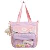 School bag cute dopamine messenger junior high school student girl high value handbag carrying book large capacity make-up class girl
