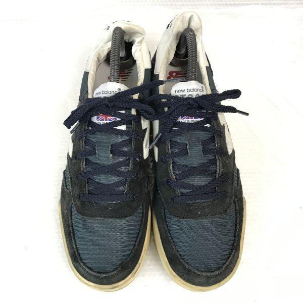 New Balance UK England CT300SNW Sneakers US9D 27.0 Black Navy Blue(USED)