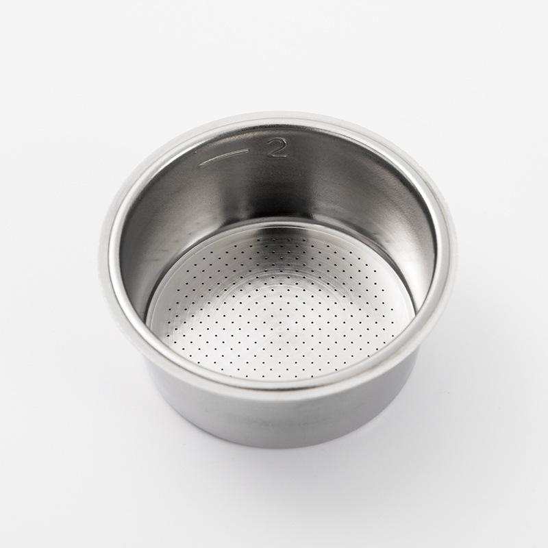 Stainless Steel Coffee Powder Bowl Filter: Single/Double 51, 58 & 53 Blind Bowl Options