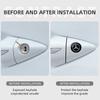 WSNPW1 For MERCEDES-BENZ AMG New 2025 2Pcs Car styling Lock Keyhole Stickers Decoration Protection For Mercedes Benz C180 C200 C260 C30
