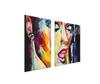 GLASPLATTE und SCHNEIDEBRETT 100x52 FRAU