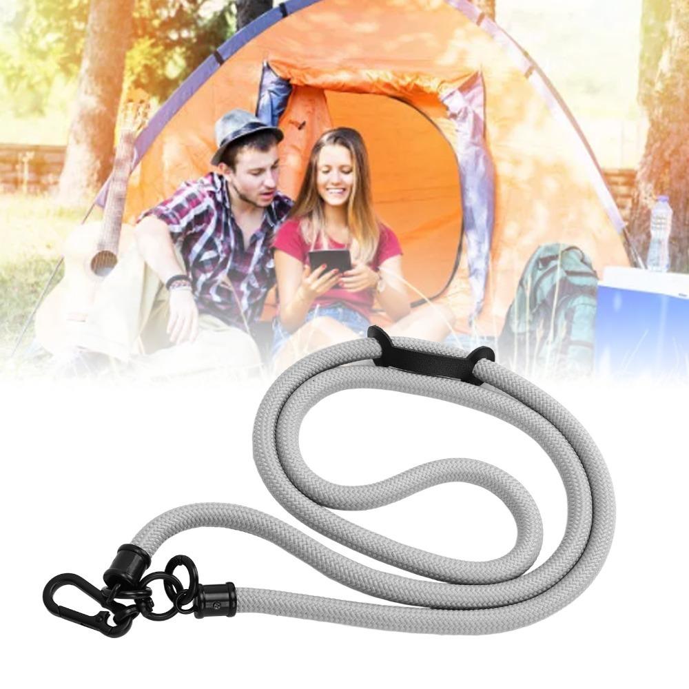 

2 Pcs 10MM Cell Phone Lanyard Adjustable Strap Neck Lanyard Durable Crossbody Lanyard Phone Tether серый