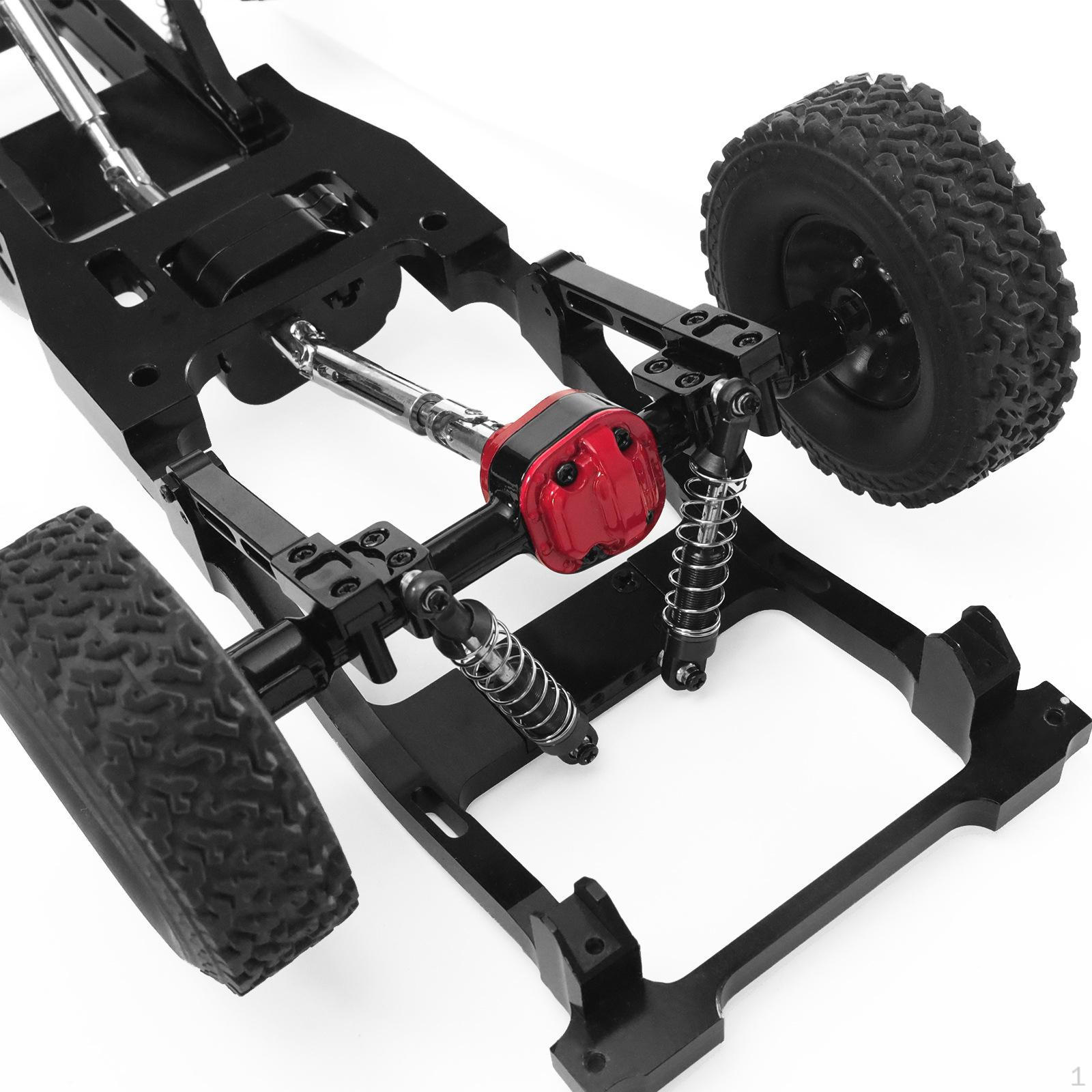 

RC Metal Shock Absorber with Pull Rod Oil Filled Shocks DIY Modified Aluminum Alloy Replacements for