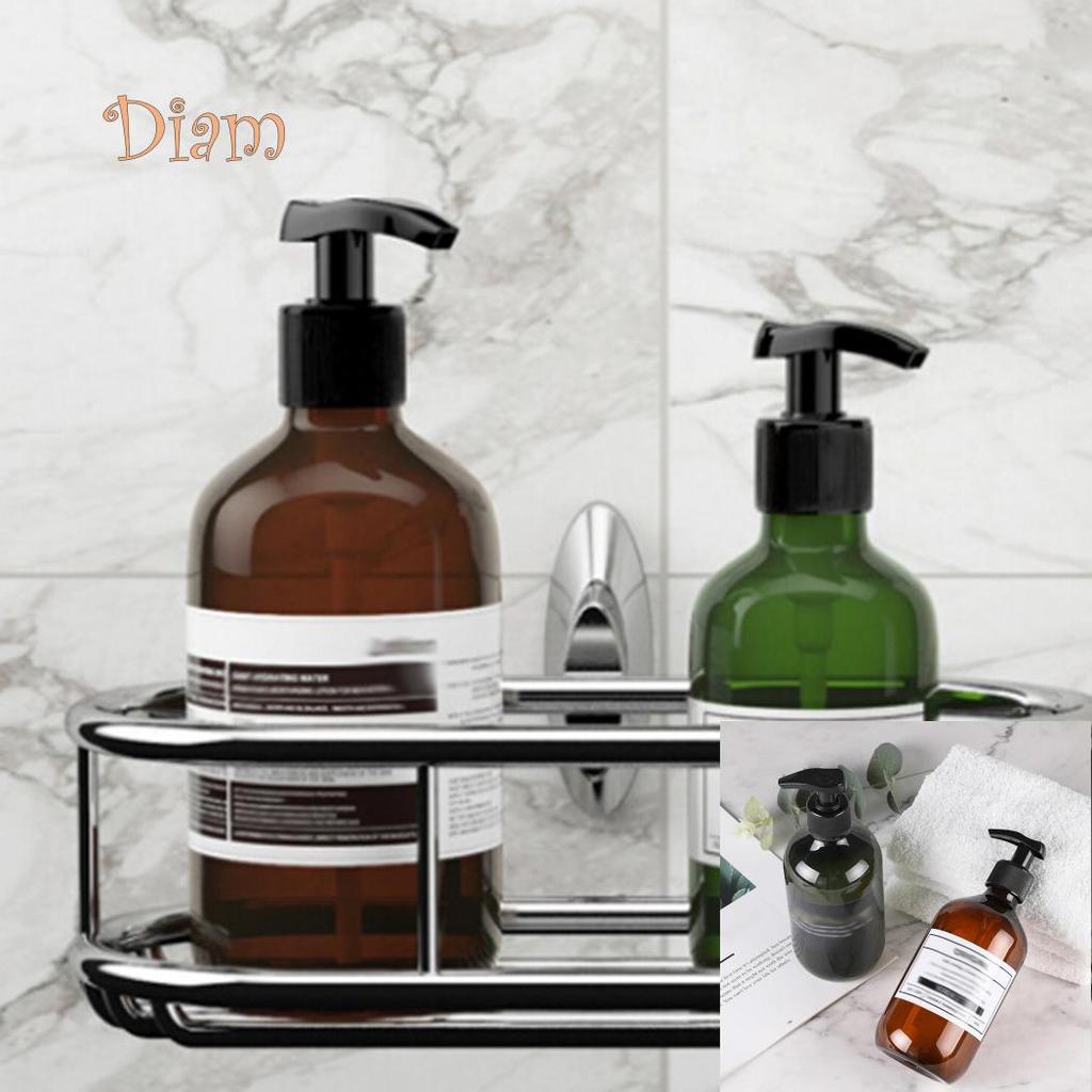 HOHO Refillable Bottle Press Pump Shampoo Soap Lotion Makeup Liquid Dispenser