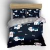 Cute Cartoon Puppies Pattern Bedding Duvet Cover Set Duvet Cover Pillowcases  (1*Duvet Cover 2*Pillowcases, without duvet insert)