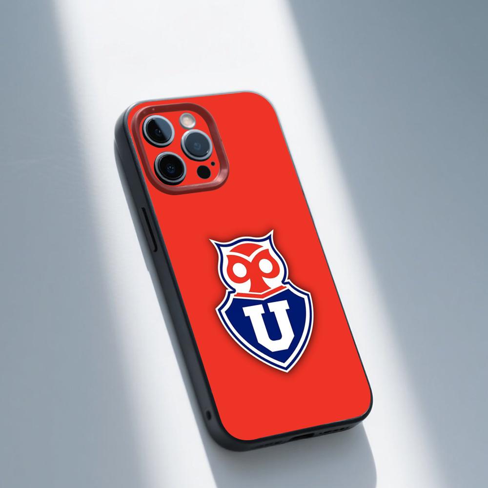 C-Chile University Logo Phone Case For iPhone 16,15,14,13,12,11,Pro,Max,Plus,X,XS,XR,SE,8,7,Mini,Soft Silicone Black Case