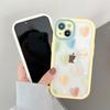 Liebe Herz Lächelndes Gesicht Muster Acryl Handyhülle für Iphone 13 11 12 14 Pro Max Xs Xr X 14 Plus Soft Bumper Hard Back Cover