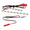RC Front and Rear Light Bar for ZD Racing 110 RC Car with Headlamp Full Light Wear Resistant RC