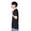Short Sleeve Short Sweat Quick Mesh Material Easy To Club Black XO [DESCENTE] Shirt, Volleyball, Sleeve, Absorbent, Drying, Breathable, Arrangement,