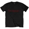 T-shirt da uomo Stooges Logo Vintage Slim Fit XX-Large Nera
