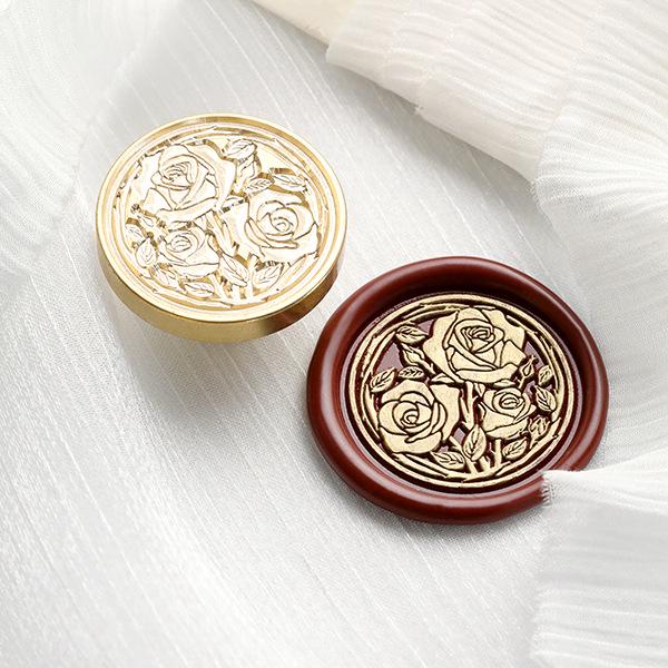 November's Huidisi Irregular Embossed Literary Wax Seal Copper Stamp