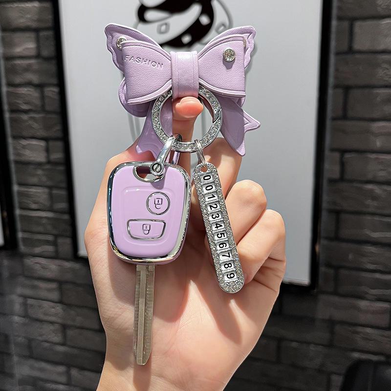 Protective Cover for Original Dongfeng Peugeot Straight Car Key. Suitable for Peugeot 206, 207, 307 Remote Control Keys.