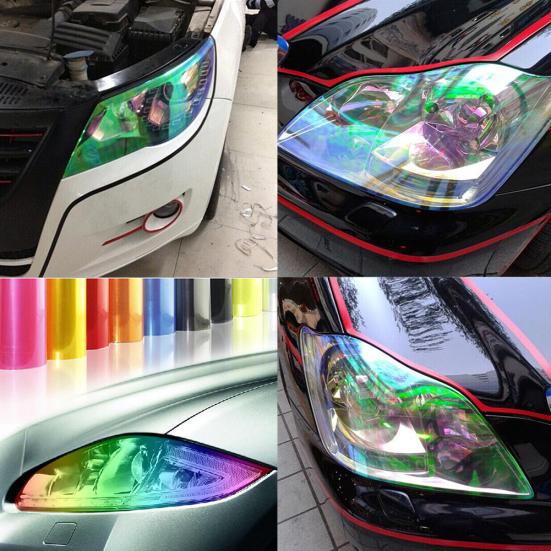 Autovehicul Vehicul Auto Lampă Ceață Far Coada Nuanță Lumină Autocolant Decorare