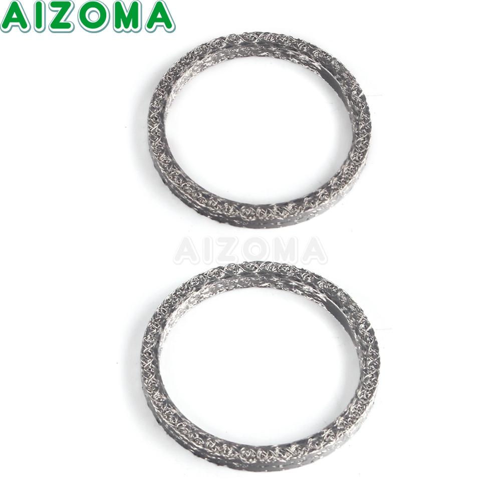 For Harley Touring FLH FLHT Road King FLHR Softail FXST FLSTF FLSTC Dyna FXD FXDWG FXDB Motorcycle Exhaust Pipe Header Gaskets