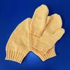 3Pcs Couple Hand Holding Mittens Heart Shape Shared Glove Two Person Gloves Romantic Knit Fingerless