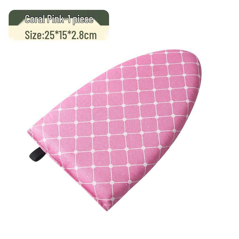 

Compact Handheld Ironing Board with Garment Steamer, Anti-Scald Gloves, and Iron Pad for Clothes розовый