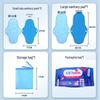 Washable Pure Cotton Reusable Sanitary Napkin Liners Set
