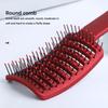 Vented Hair Brush Professional Curved Comb Wet Combs Hairdressing Styling Tools Home Use Detangling Thick Thin