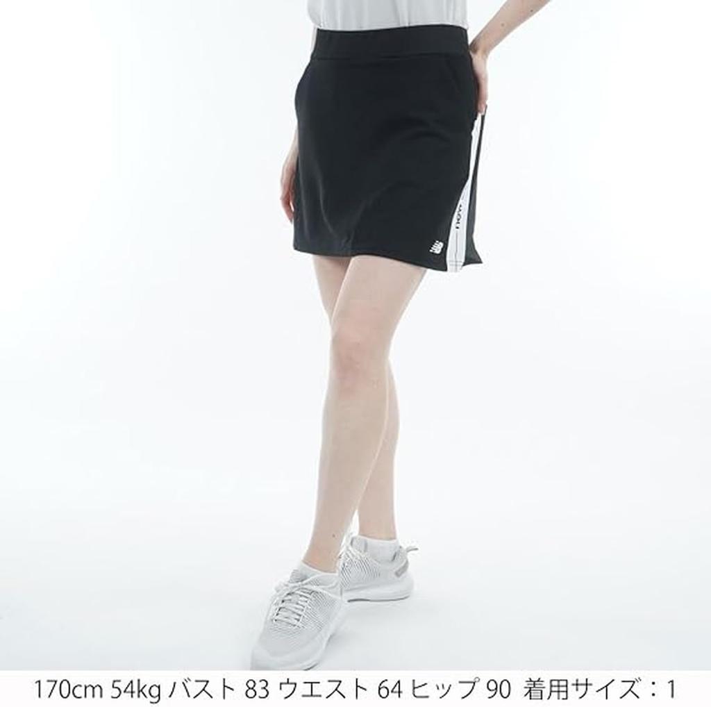 New Balance Golf Skirt Inner Size 1 Women's (with Pettipants) / 012-5134508 010_Black, [M]