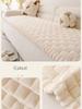Delicate Wide Bording Sofa Pad Flannel Autumn and Winter Sofa Cushion Thick and Warm Winter Cushion Straight Sofa Cushion Couch Cover