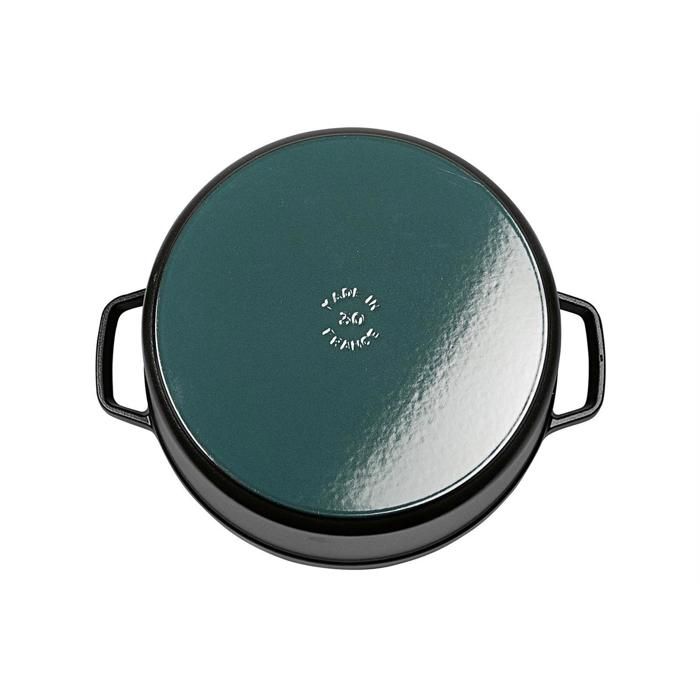 STAUB 405093100 - Cocotte ronde - Ø 26 cm - Noir mat